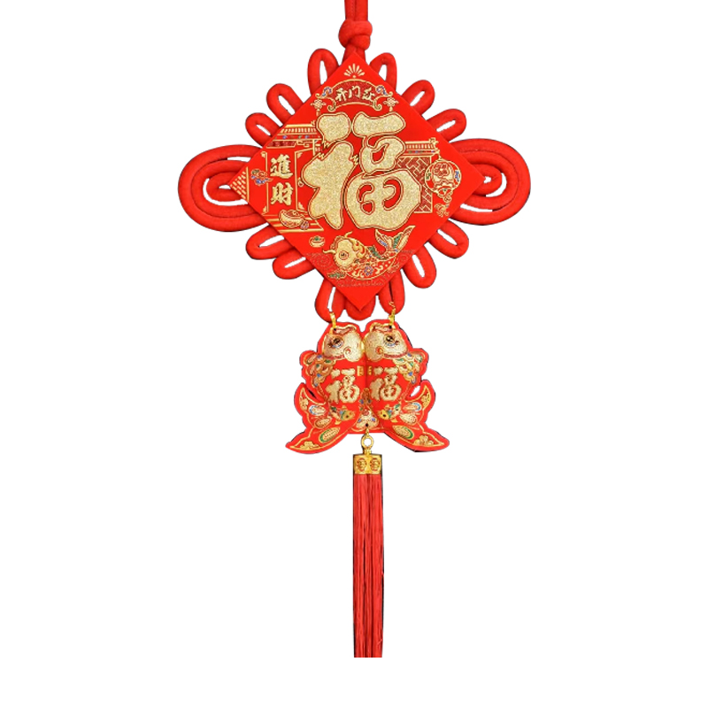 中国结开门红 76*40cm
