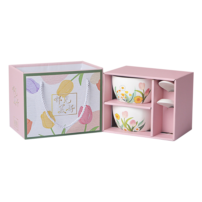 【太保形象品】瑾明礼郁见美好两碗两勺套装