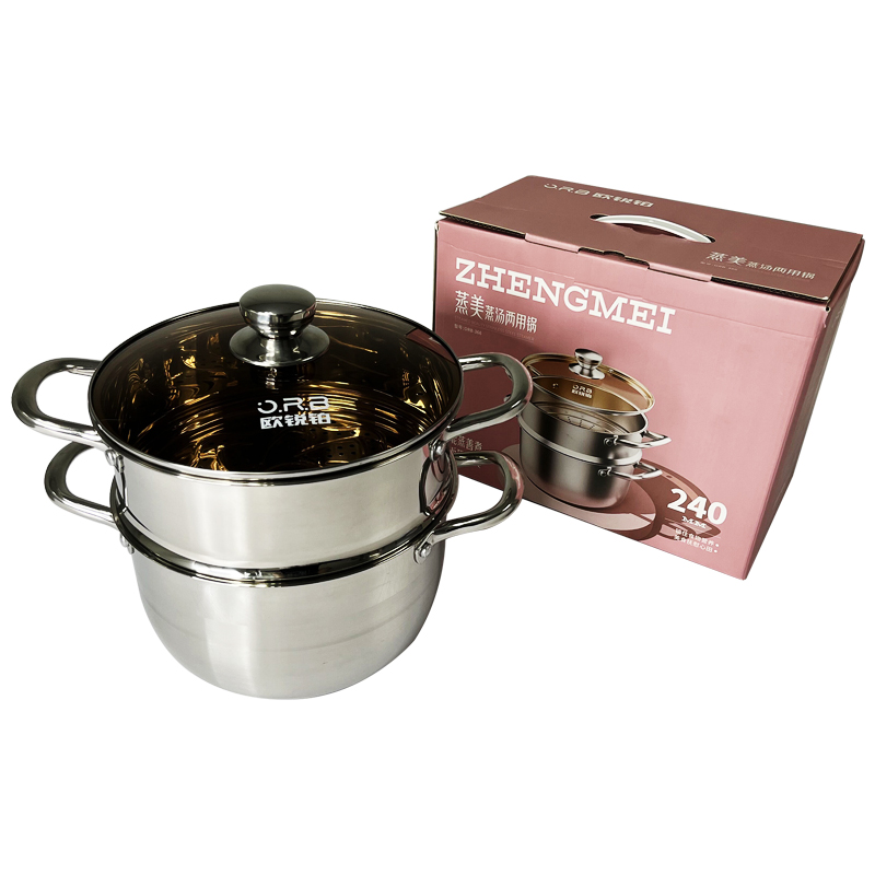 【太保形象品】欧锐铂蒸美不锈钢蒸锅ORB-366