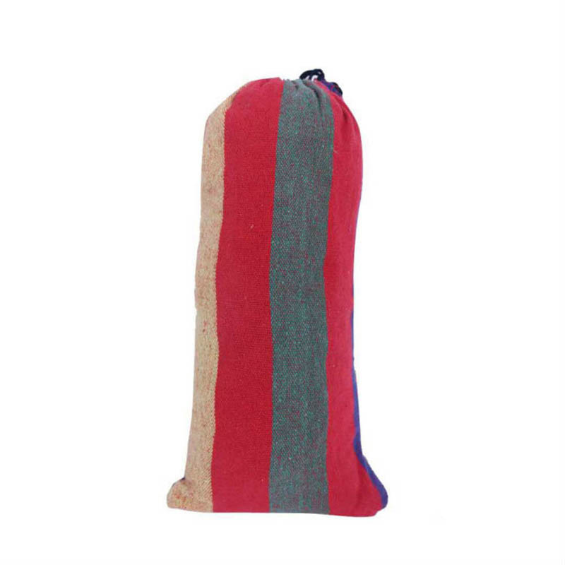 七月兔 190*80cm 户外运动防侧翻加厚吊床 红色条纹 650g 计价单位:个