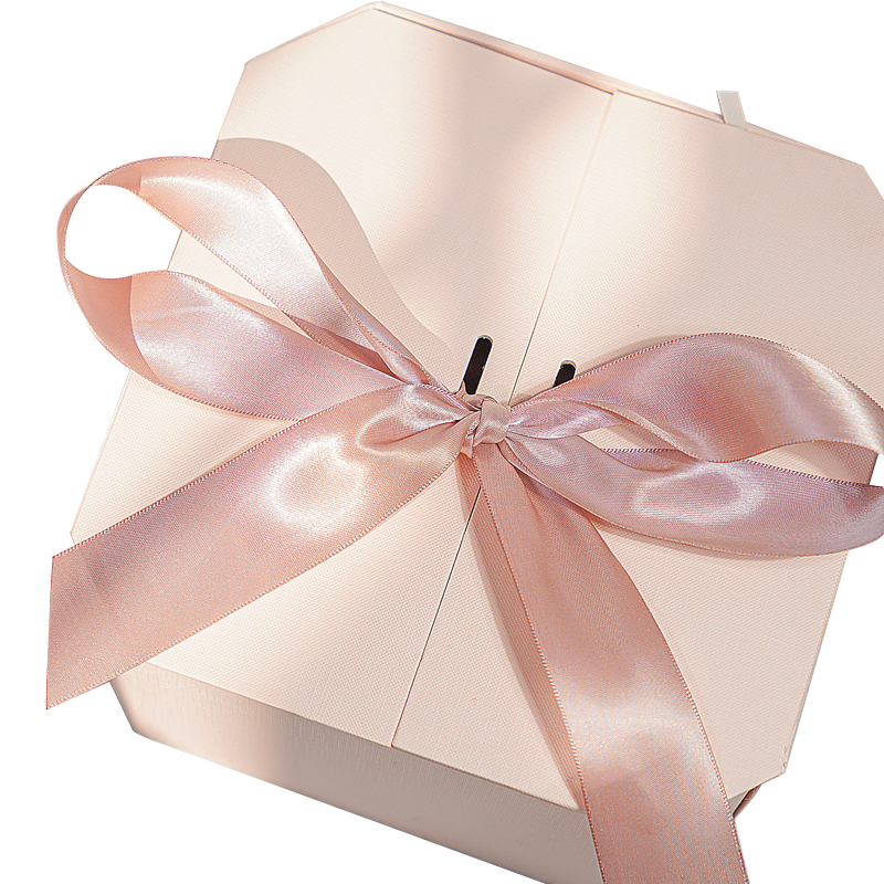 乐唯诗 NERVISHI 21*21*12cm 八角绸带马克杯套装 少女粉 300ml 计价单位:套