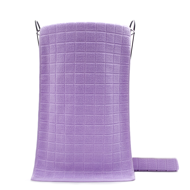 妖巾 72*33cm 无捻纯棉毛巾两件套 紫色 80g 计价单位:套