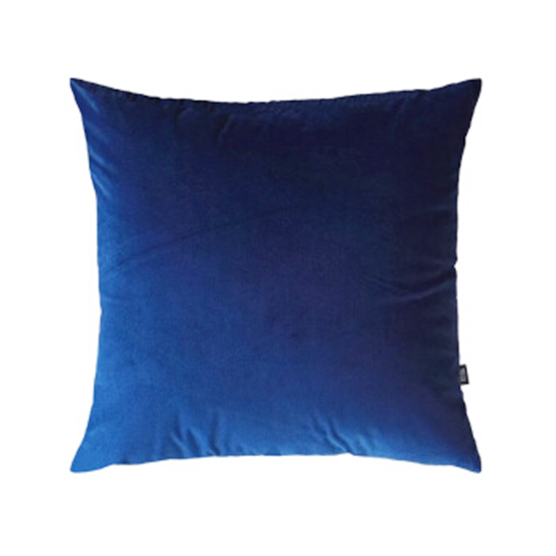 ESURF 400*400mm 北欧风短毛绒抱枕 蓝色 计价单位:个