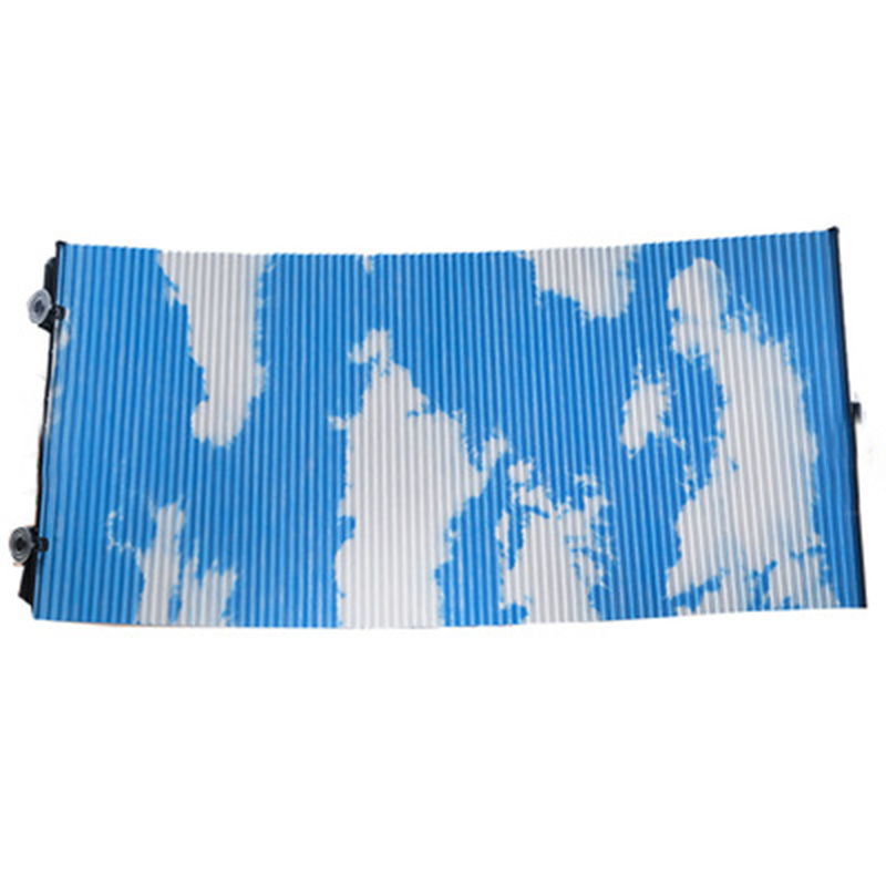 三鹰 700mm 彩色自动折叠汽车遮阳挡 云朵蓝 计价单位:个