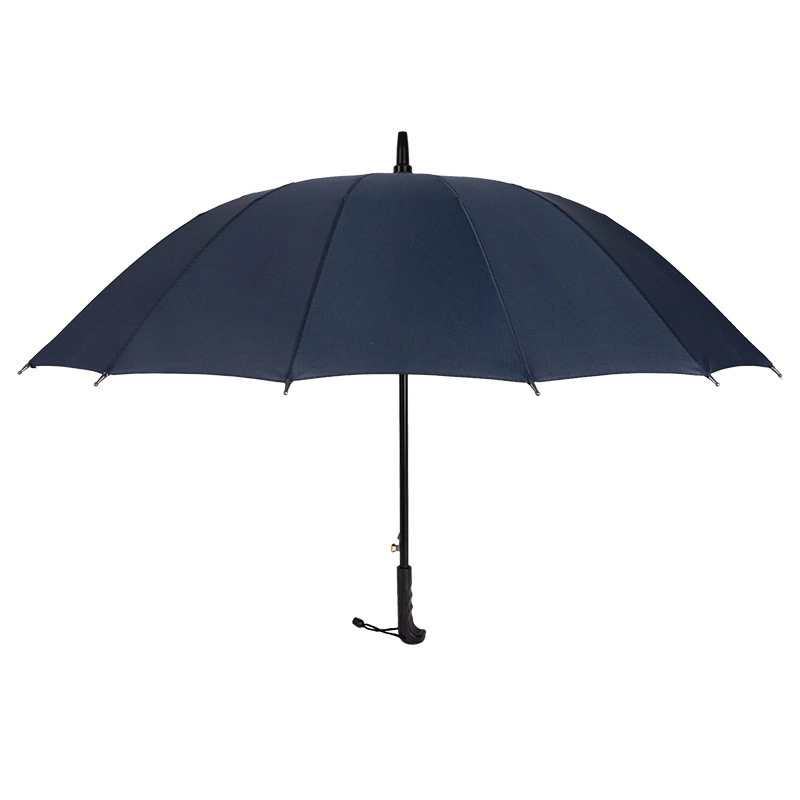三鹰 80*100cm 16骨素色直柄伞 藏青色 计价单位:把