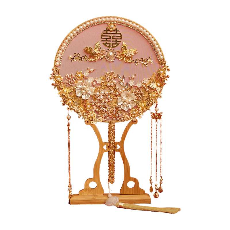 胜宴 FH-TS001 中式团扇 计价单位:套