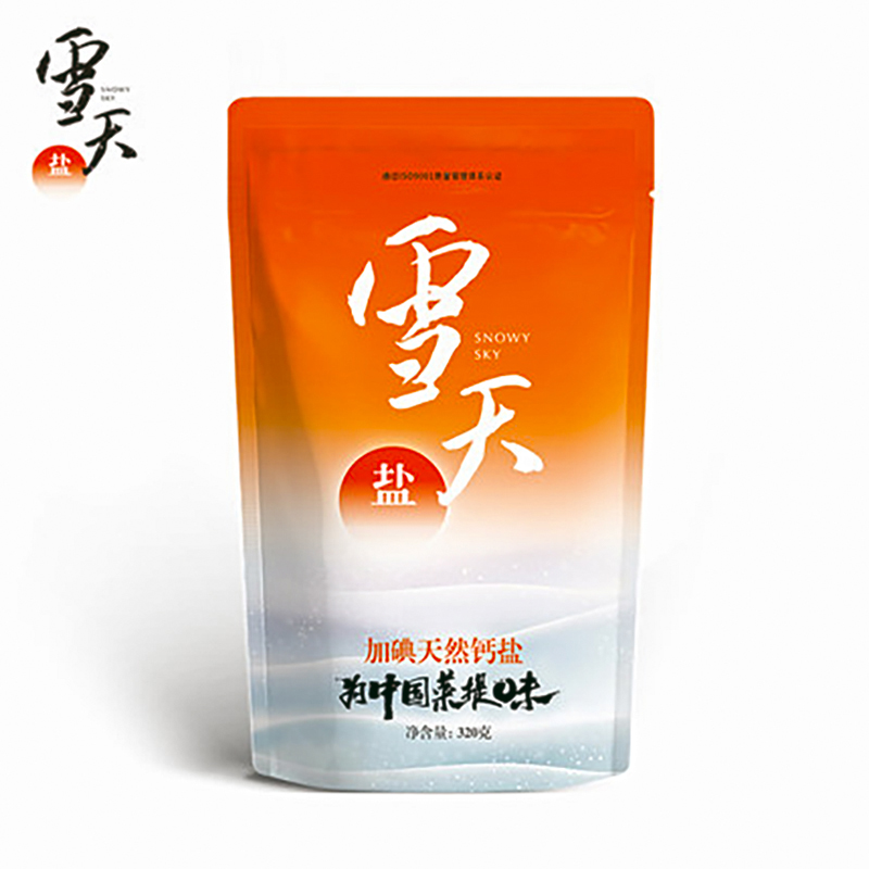 雪天 320g*6 钙盐食用盐 计价单位:盒