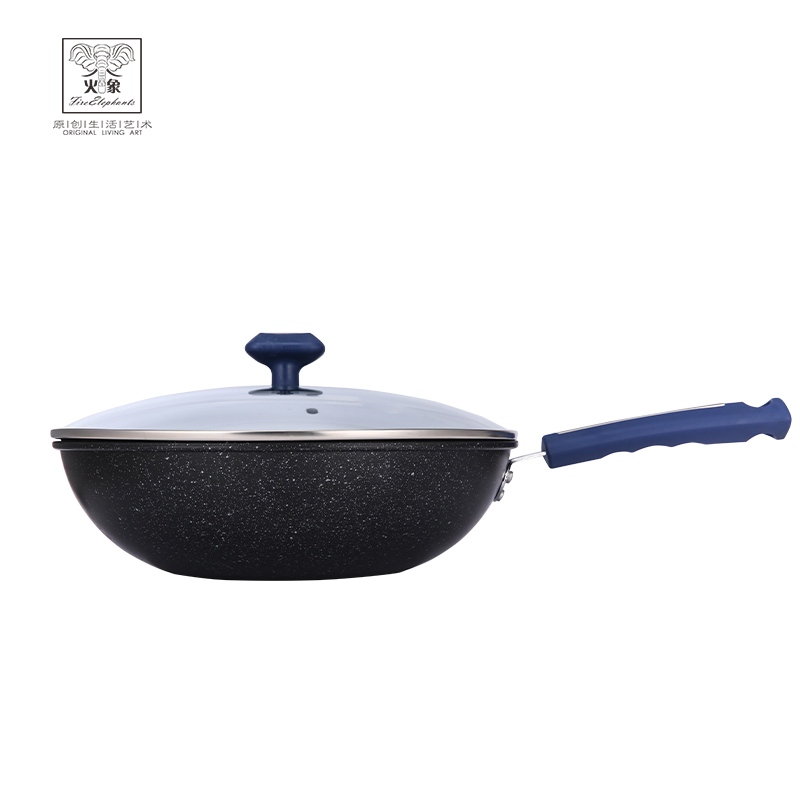 火象 FIRE ELEPHANTS HXG-CG233 麦饭石不粘炒锅 计价单位:口