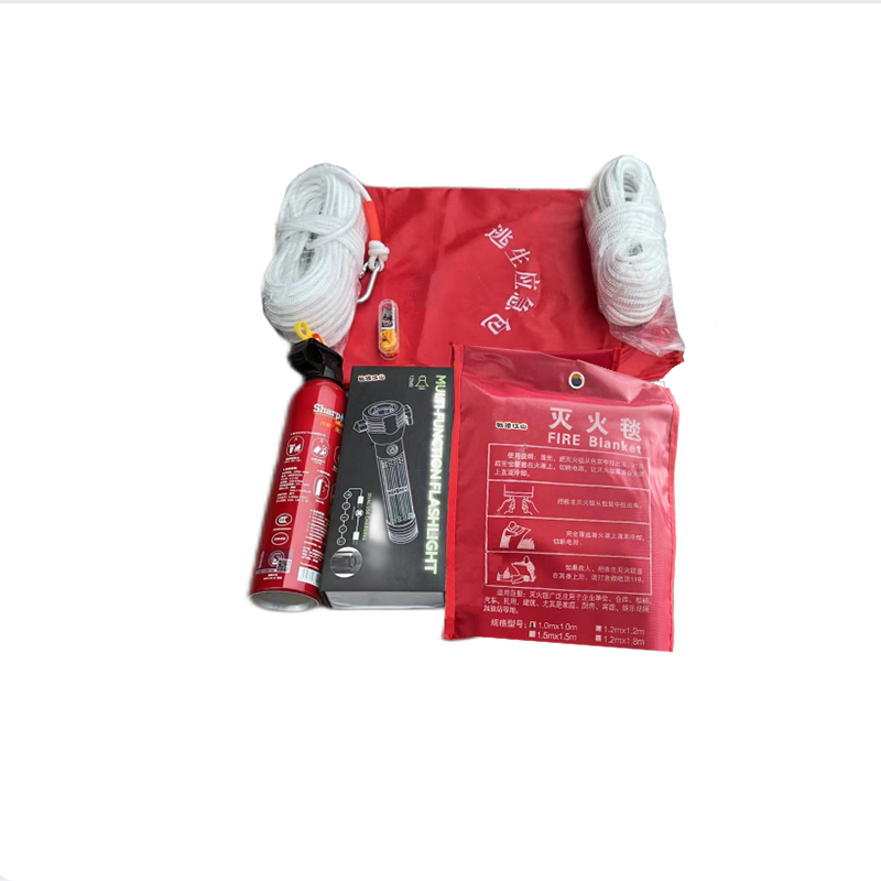 驰骋江山 TZL20 安全守护套装 水基灭火器 灭火毯 安全绳 手电筒 口哨 计价单位:套