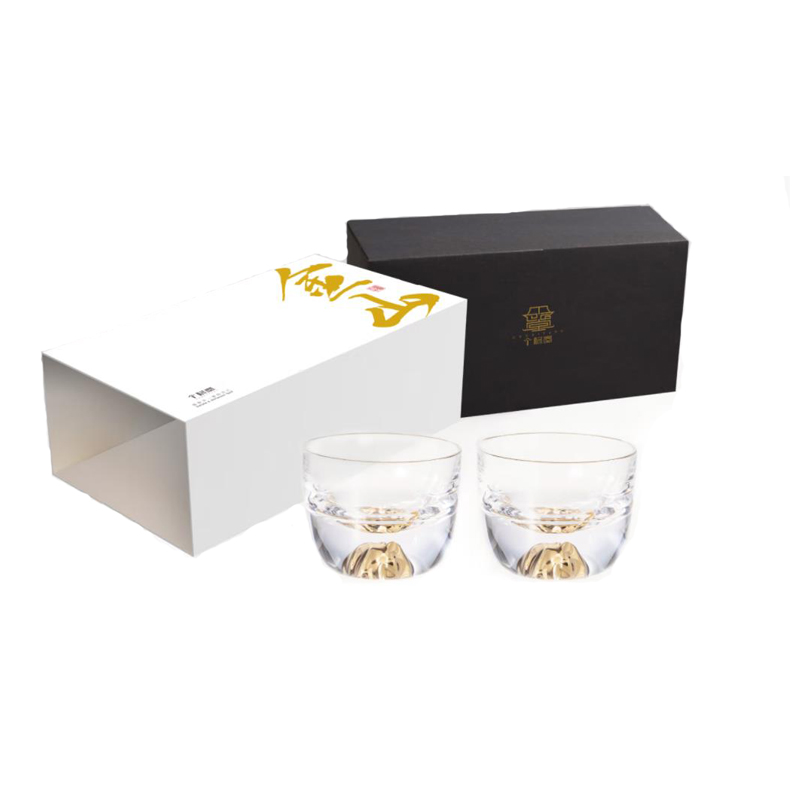 个杯堂 6.9*5.3cm 璃彩金山杯套装 80ml 计价单位:套