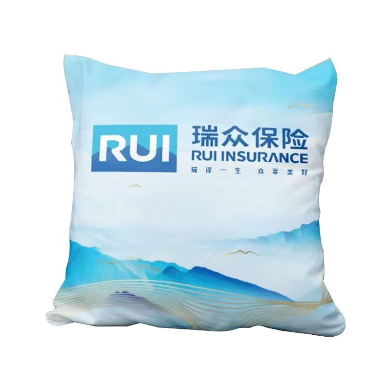 唐纳家纺 瑞众定制 抱枕被 40*40抱枕 115*145被子 双面印刷聚酯纤维