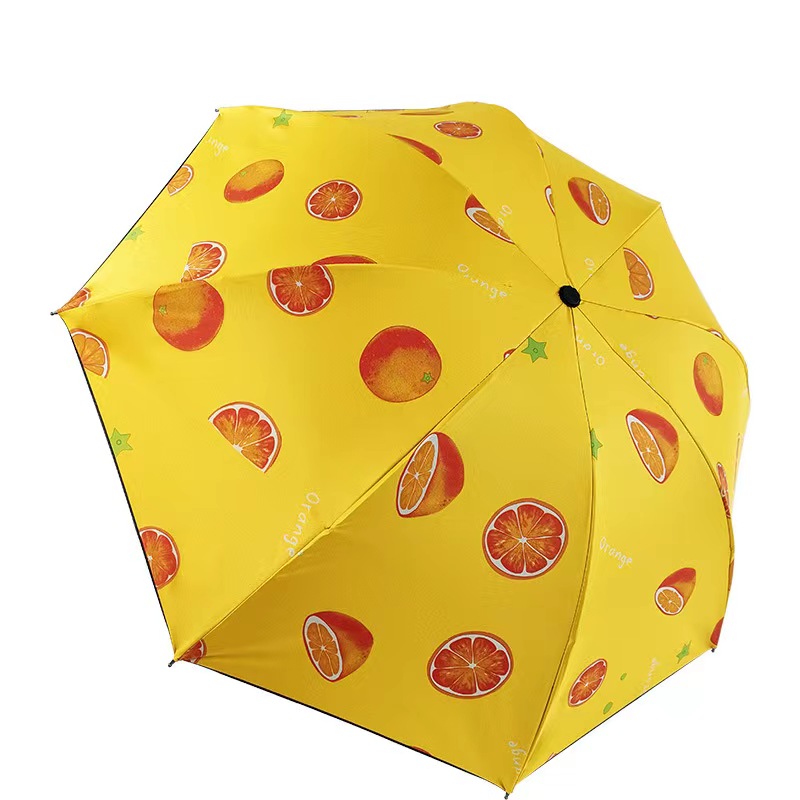 卖伞翁 98cm 水果手动伞 牛油果绿 柠檬黄 西瓜红 西柚橙 桃子粉 计价单位:把