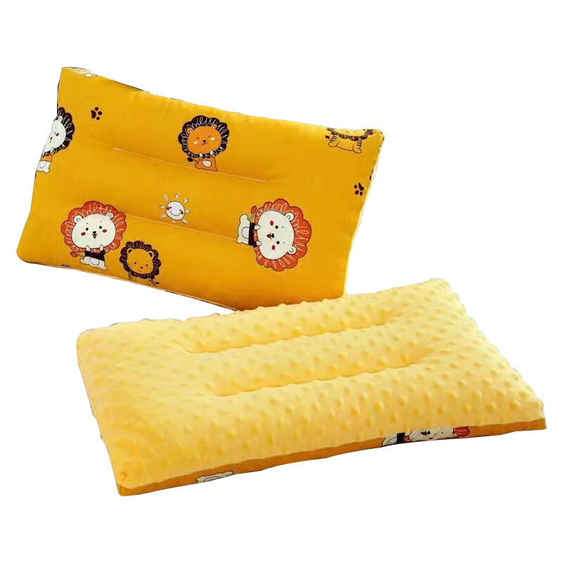 竣程 30*50cm 豆豆枕头 黄色 白色 粉色 浅绿色 深蓝色 儿童枕 计价单位:个