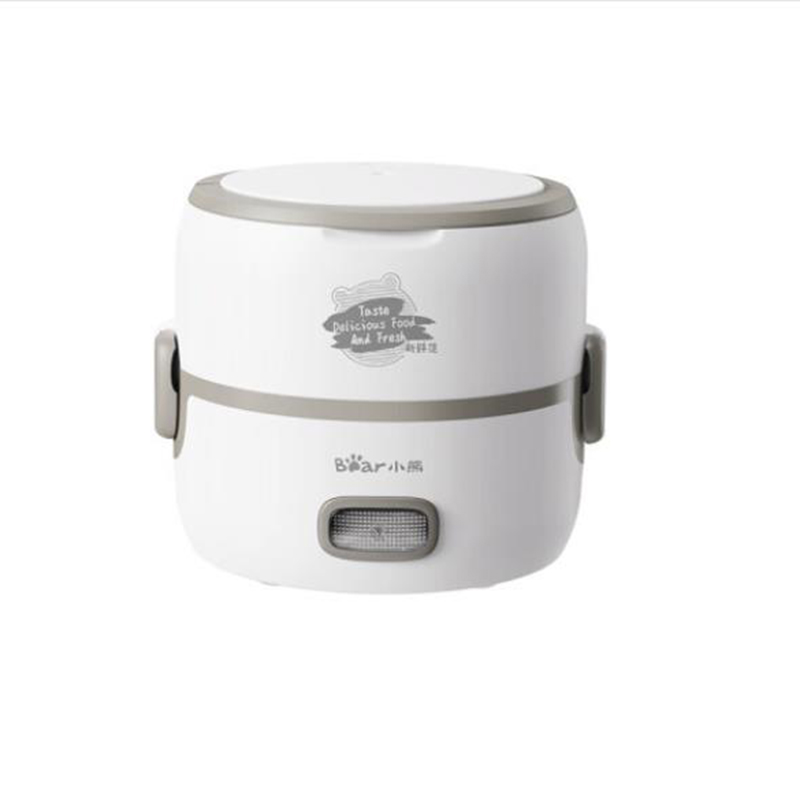 小熊 Bear DFH-B14S3 电热饭盒 插电可加热不锈钢内胆 白色1.35L 计价单位:个