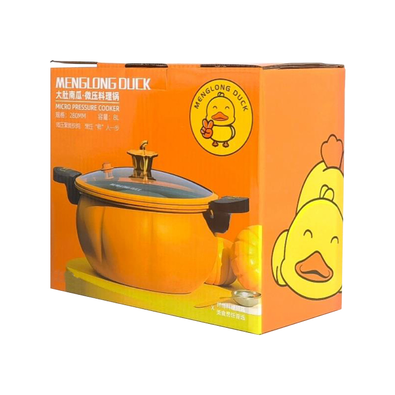 萌胧鸭 Y-0914 大肚南瓜微压锅 28cm 8L 计价单位:个
