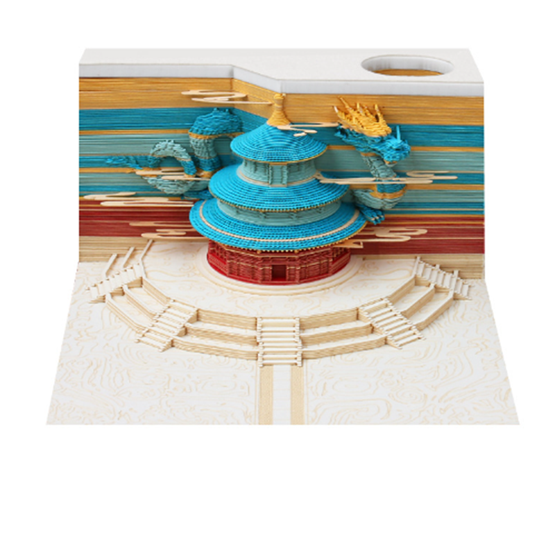 胜宴 BQ-010 3D立体纸雕便签本 计价单位:本