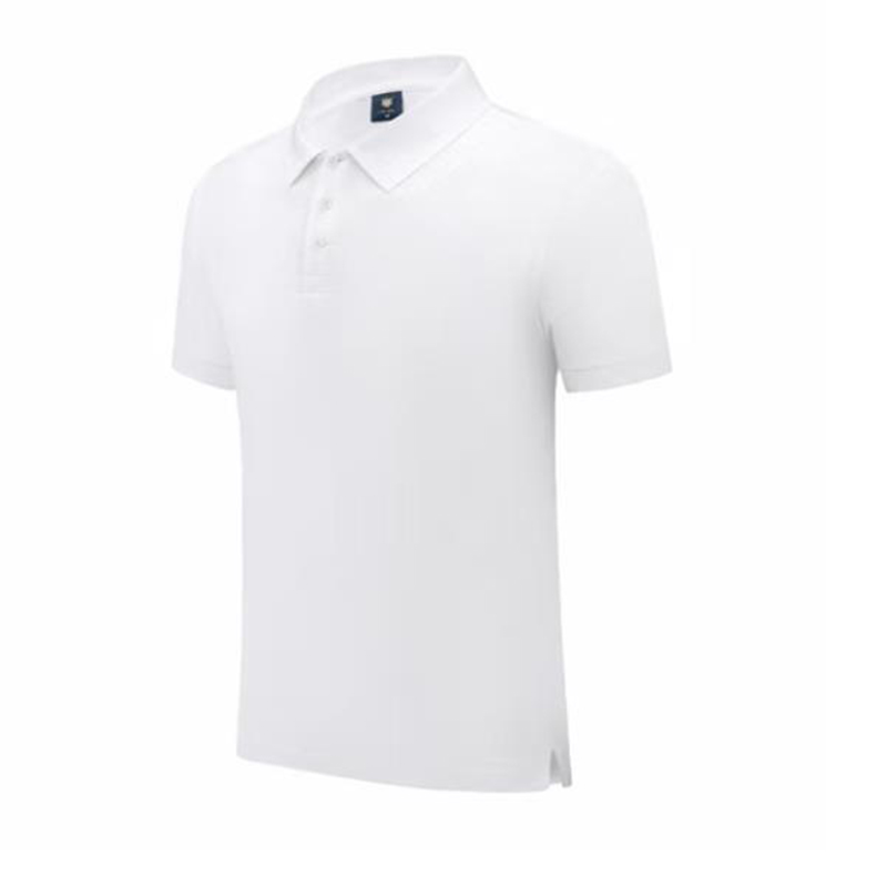 MUXUXI 9906 海岛棉翻领文化衫 白色 计价单位:件