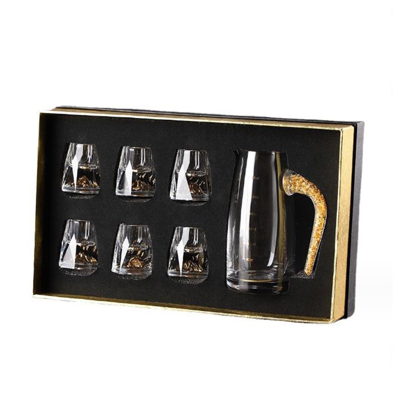 乐唯诗 NERVISHI F-1016 金山酒具套装 一壶六杯 计价单位:套