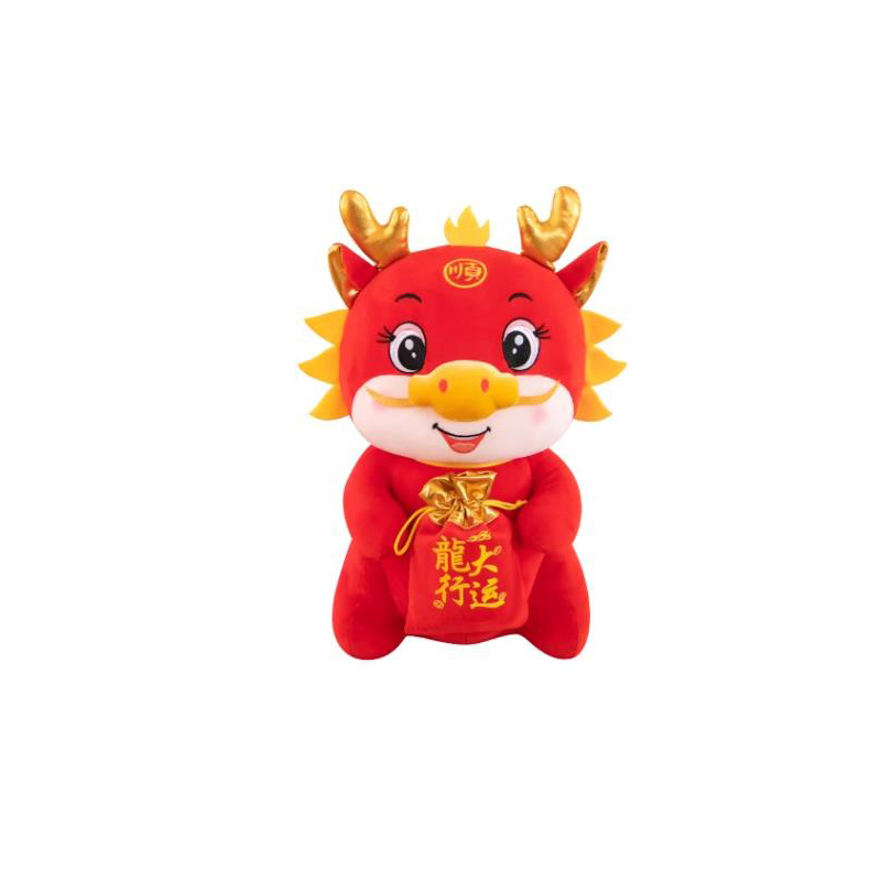 途道 40cm 龙行大运龙年吉祥物公仔 计价单位:个