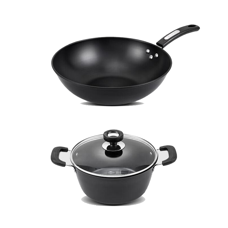 张小泉 C35282000 乐厨尊享锅具两件套 计价单位:套