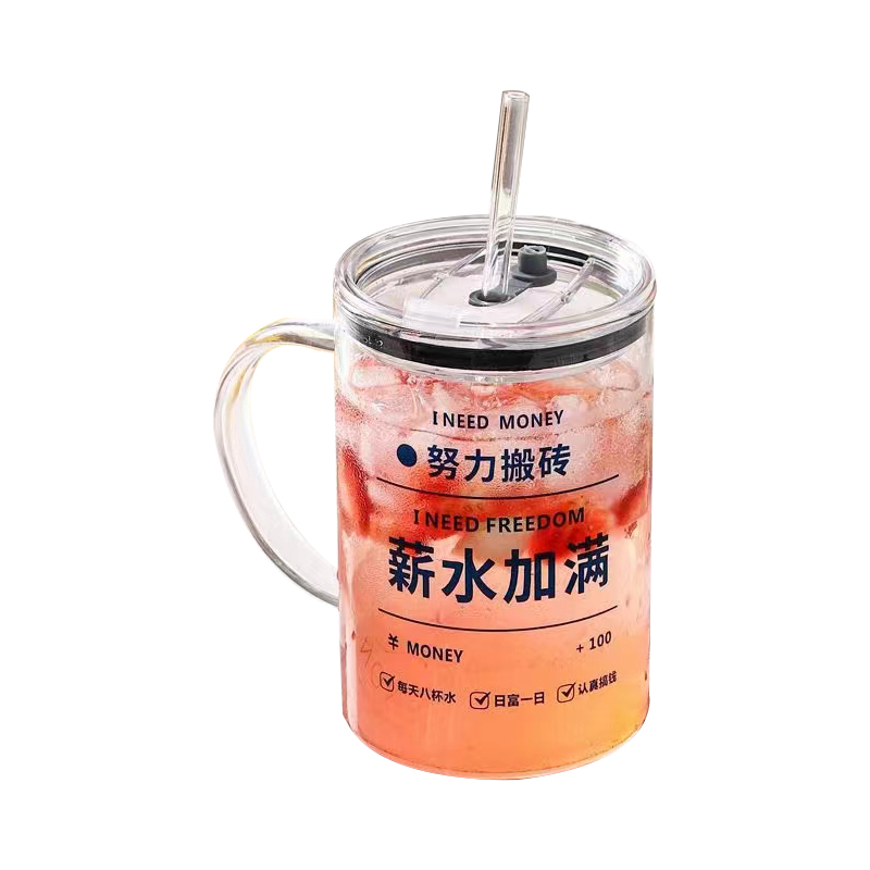 乐唯诗 NERVISHI 1000ml 高硼玻璃大把杯 计价单位:个