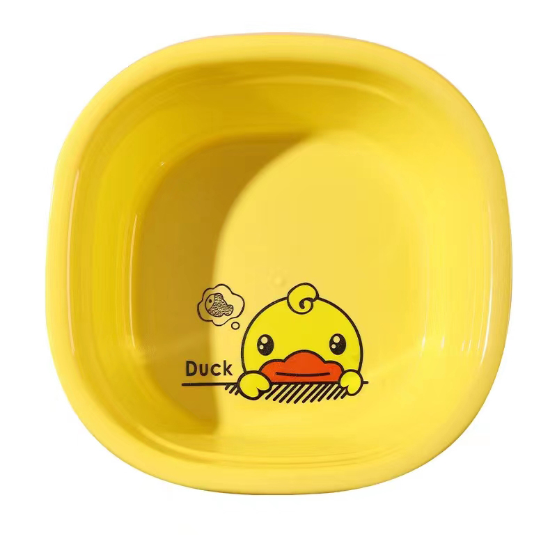 G.DUCK 27*27*9.5cm 小黄鸭盆 黄色 计价单位:个