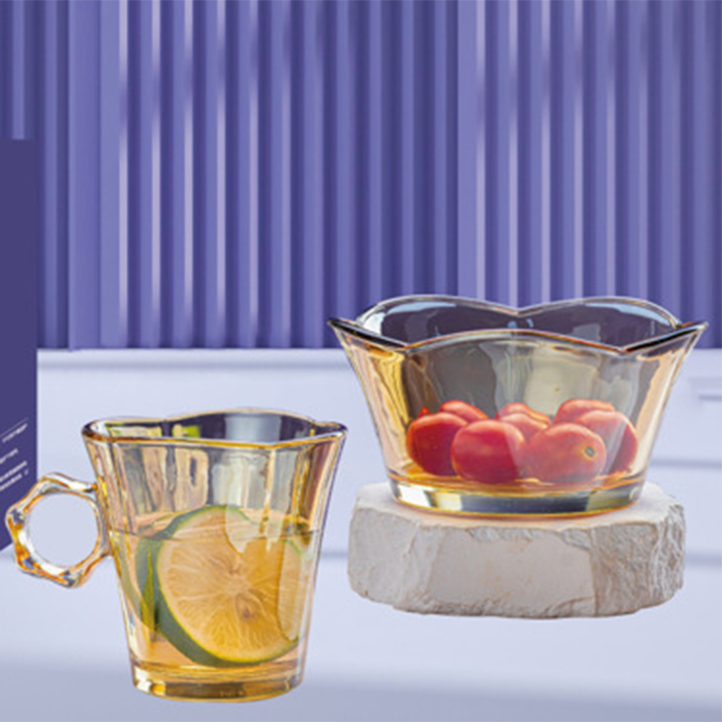 皖美之雅 19.7*11*8.5cm 繁华似锦杯碗两件套 计价单位:套