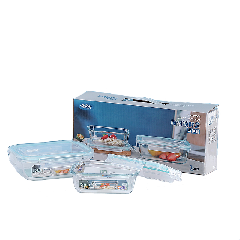 艾格莱雅 A-GPK11A/L2 高硼锁鲜盒保鲜碗 计价单位:套