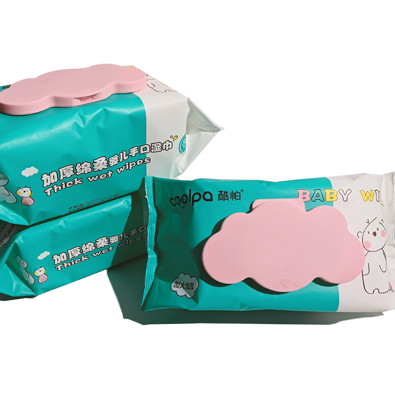 酷帕 150*200mm 加厚绵柔湿巾 80抽 计价单位:包