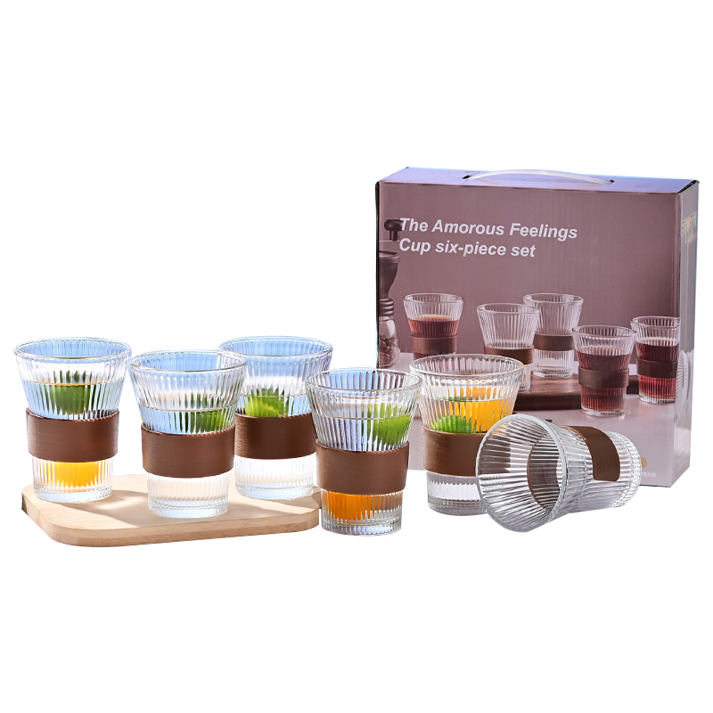 乐唯诗 NERVISHI 200ml 风琴杯六件套 塑料杯套 计价单位:套