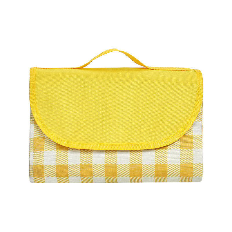 衡美利 130*150cm 牛津布野餐垫 黄白色 计价单位:张