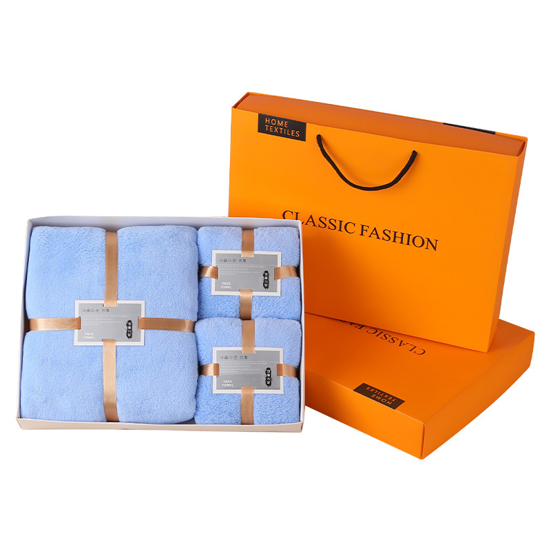 竹印象 FH-MY03 毛巾浴巾三件套 粉色 计价单位:套