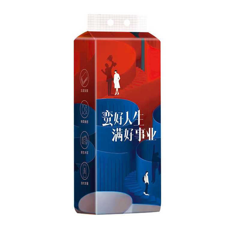 纸禄 MH21312 太保蛮好人生挂式抽纸 1600张 计价单位:提