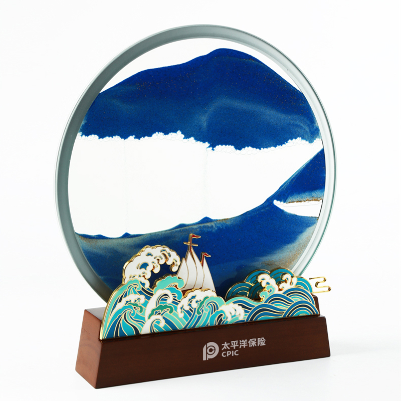 聚信源 25*15*28cm 中式流沙摆件 计价单位:个