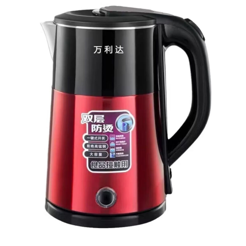 万利达 彩钢15-23S 电热水壶家用电水壶 2.3L（单位：个）颜色随机