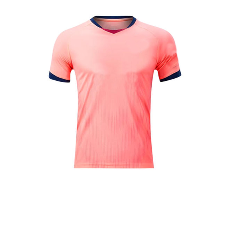 MUXUXI ZS-05 聚酯纤维V领球衣 粉色 计价单位:件