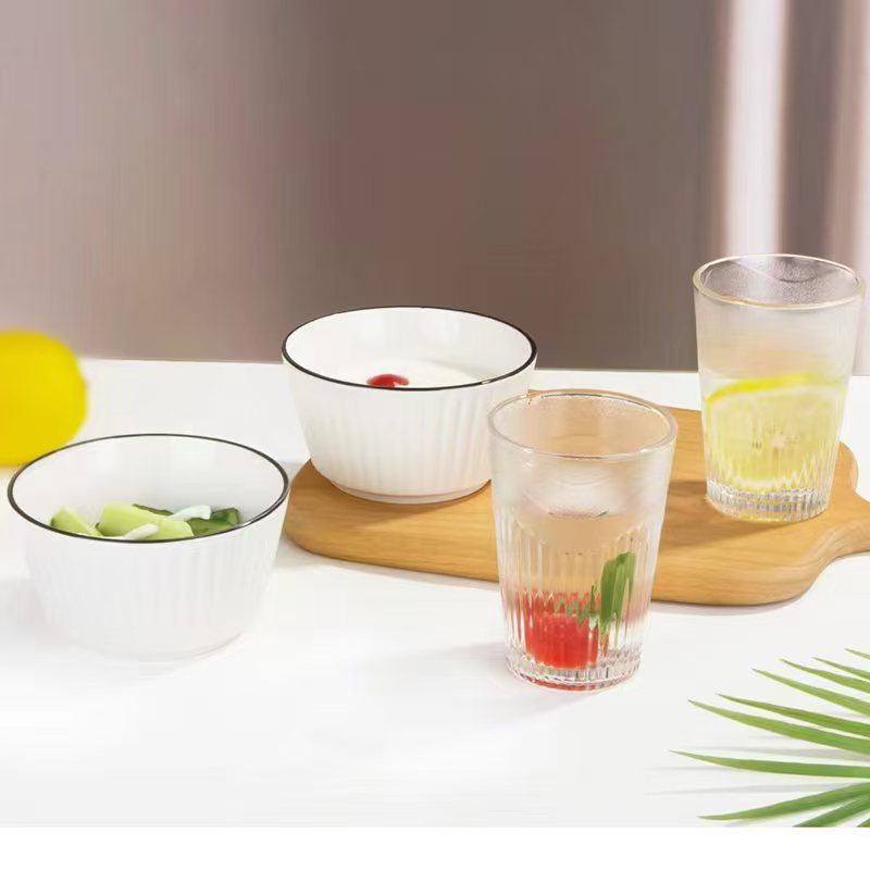 爱之旅（aizlv）婉韵陶瓷四件套AIZLV217 杯280mI*2+碗300ml*2