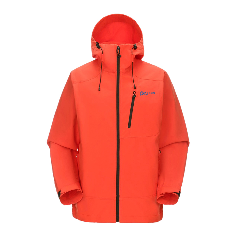 【太保形象品】代可佳服饰 中性款冲锋衣 红色