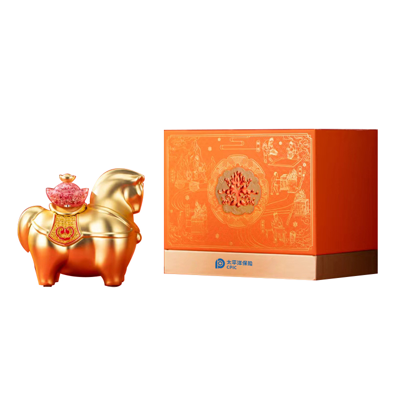 【太保形象品】朱炳仁铜太保生肖马摆件