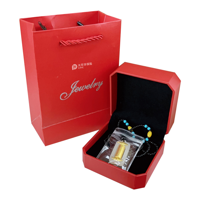 【太保形象品】太保百福时来运转经筒挂件