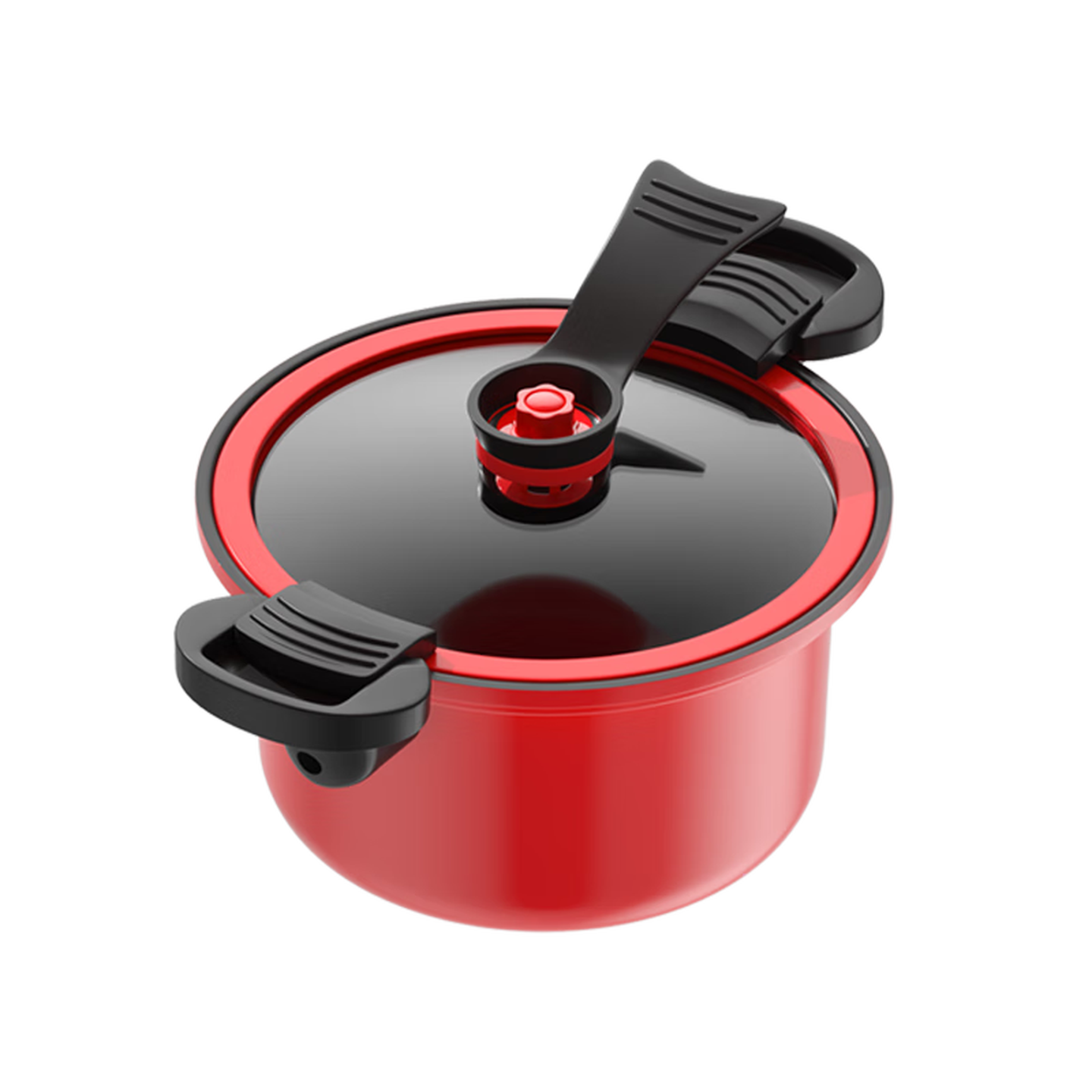 都市太太 微压焖烧锅 DSWYG 3.5L红色 燃气灶电磁炉通用