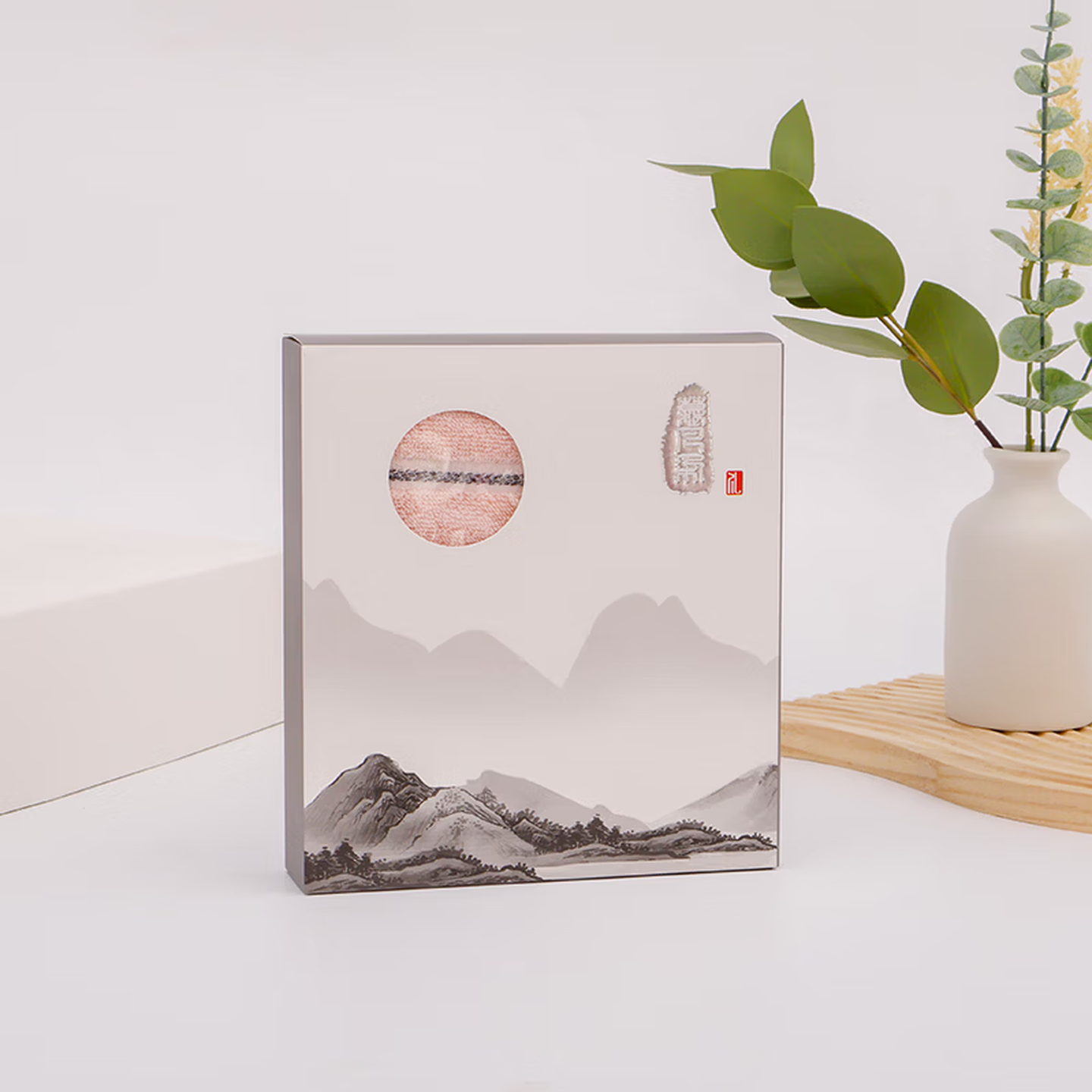 慕凡朵（AMOROUD）山水纯棉毛巾礼盒 亲肤柔软超强吸水男女同款 家用毛巾