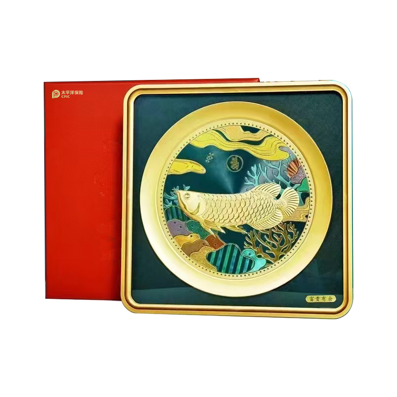 【太保形象品】太平洋富贵有余桌面摆件