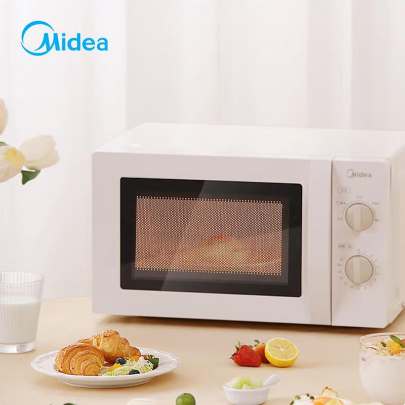 美的（Midea）家用大容量微波炉 MM721NG1-PS 20L