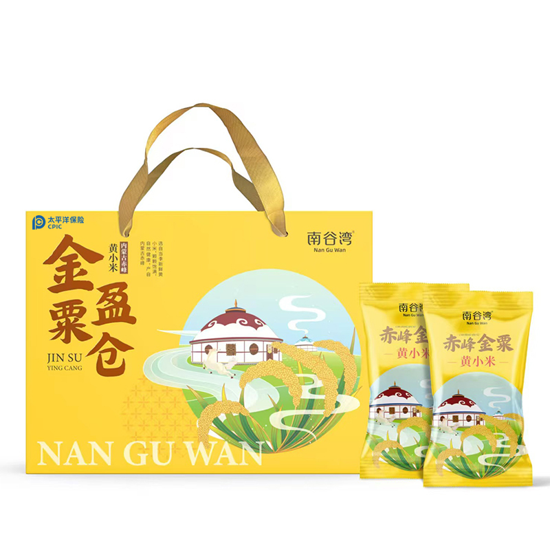 南谷湾 NGW80 金粟盈仓黄小米 960g 计价单位:盒